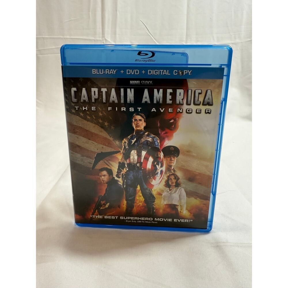 Captain America: The First Avenger Blu‑ray/DVD‎ Combo – Excellent Pre‑Owned